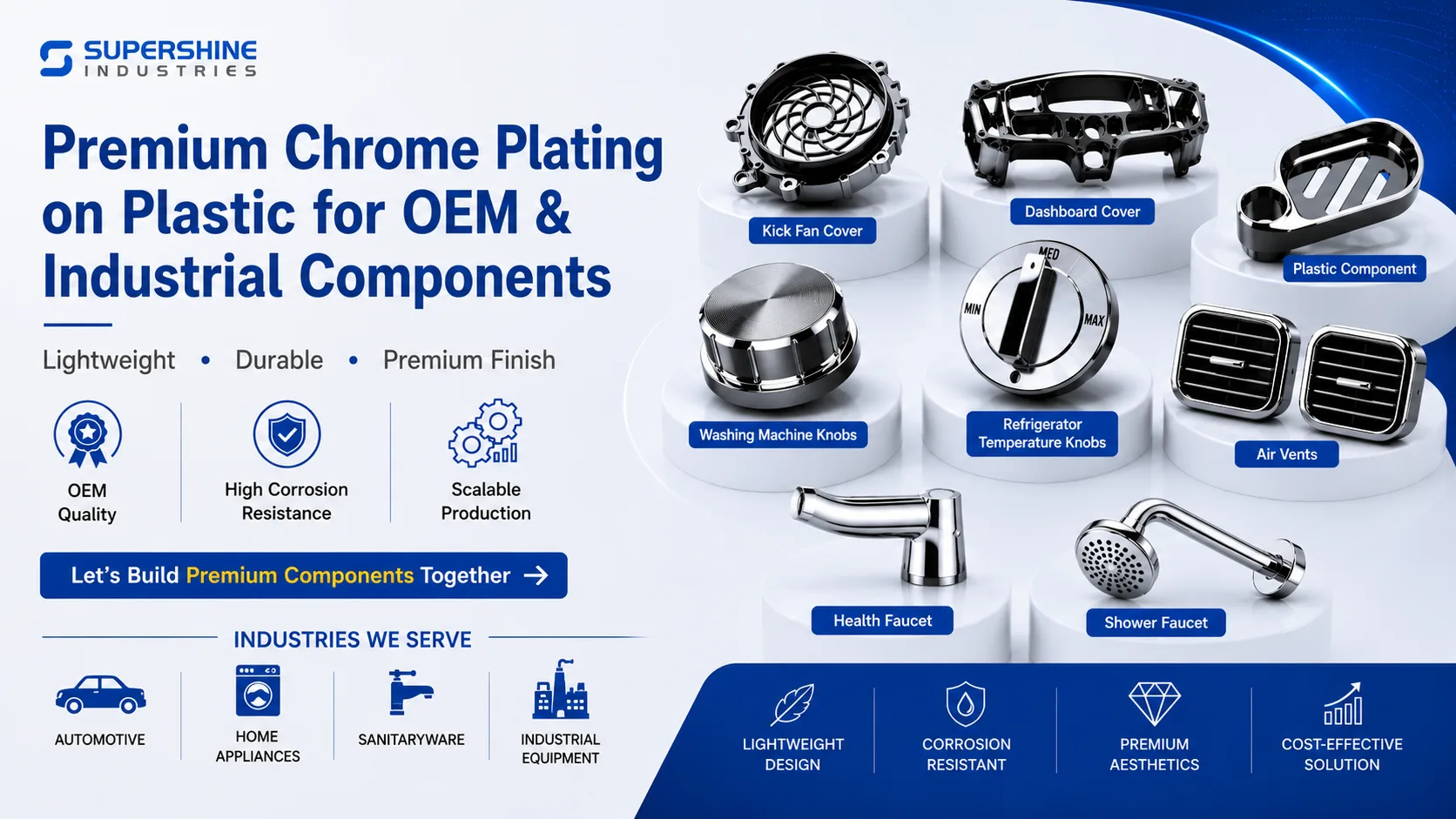 chrome plating on plastic